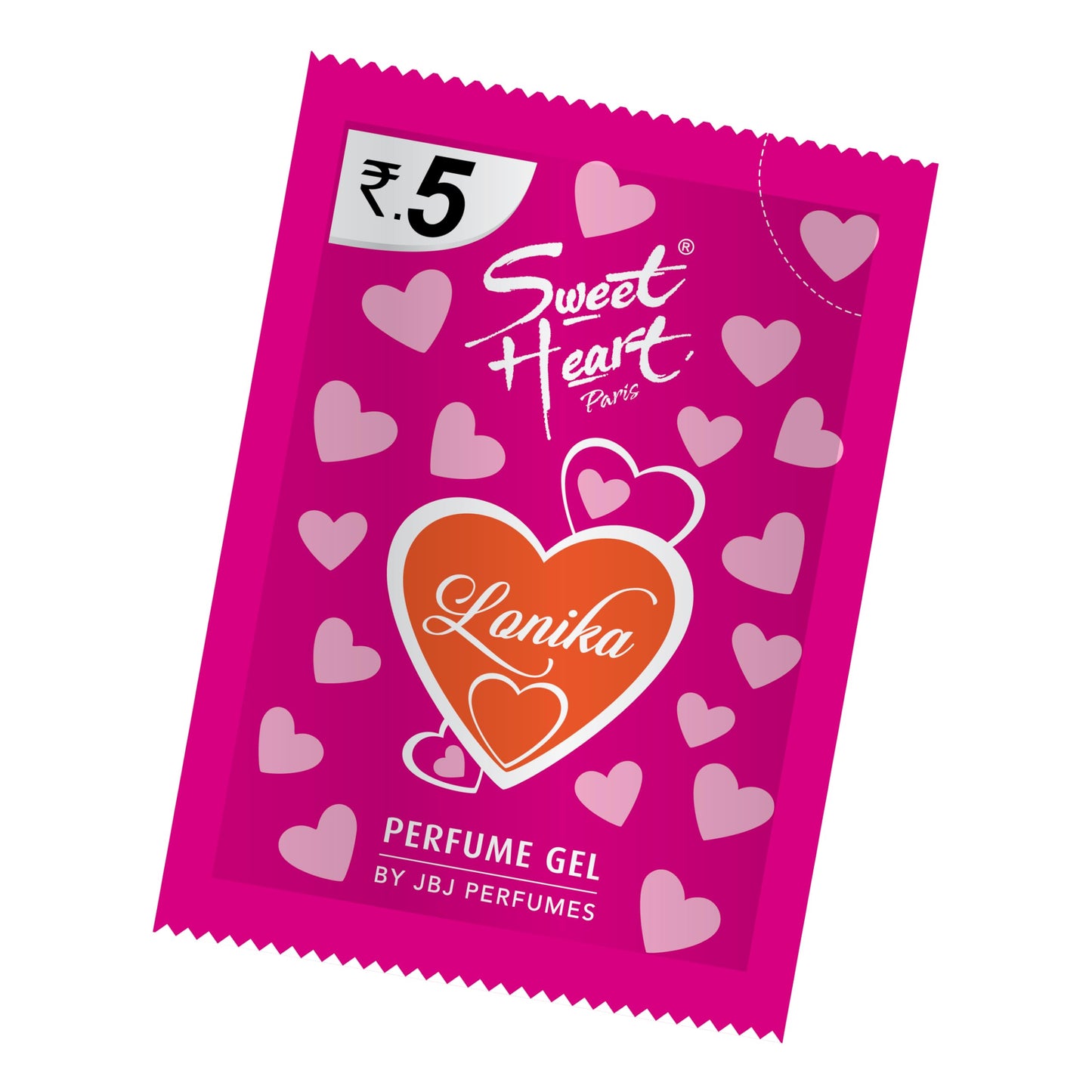Sweet Heart Lonika Perfume Gel, pack of 72 x 1 ml sachets