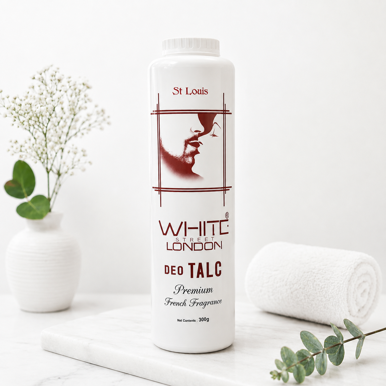 St. Louis White London Deo Talc