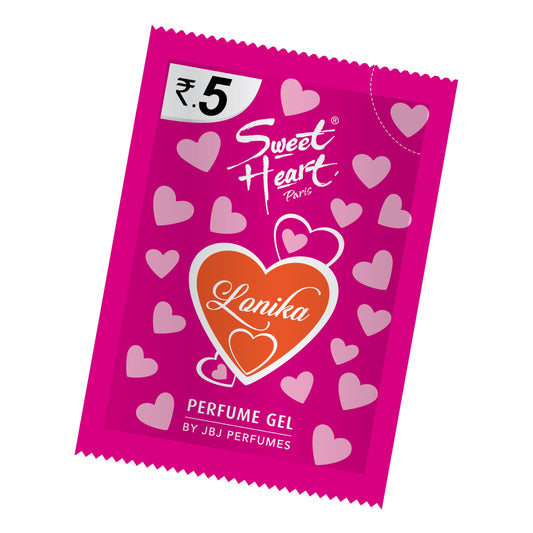 Sweet Heart Lonika Perfume Gel, pack of 72 x 1 ml sachets