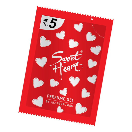 Sweet Heart Perfume Gel, pack of 72 x 1 ml sachets